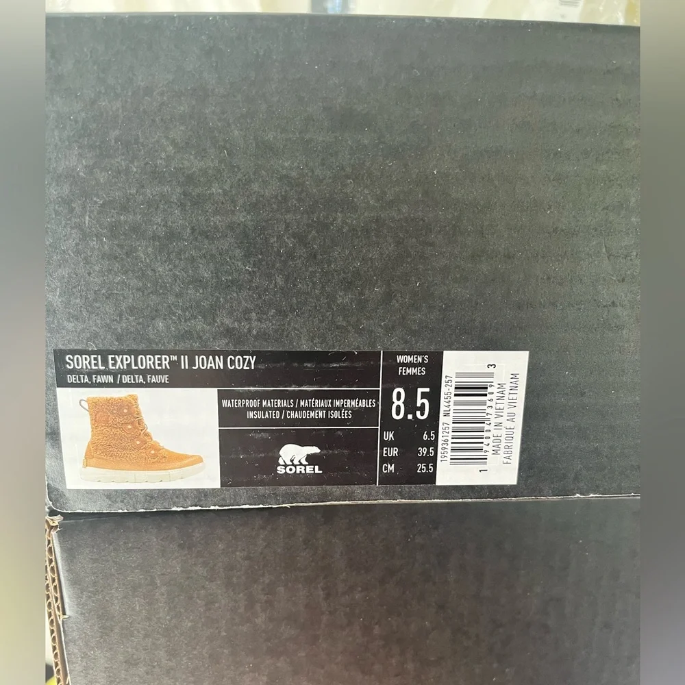 NWT EXPLORER™ II JOAN COZY SHERPA WINTER BOOT Delta Fawn Taupe Tan | Size 8.5 - Picture 10 of 11